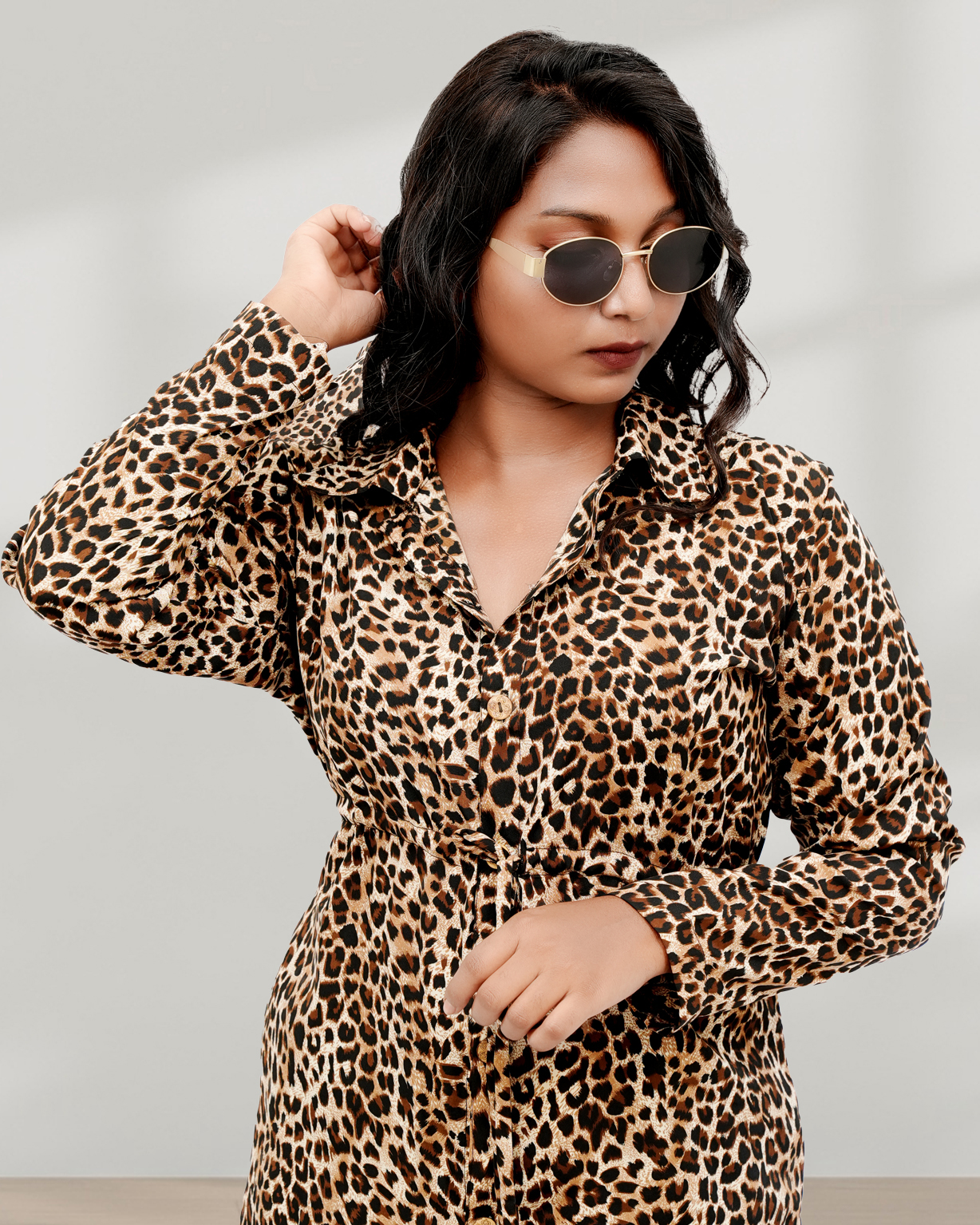 Leopard Printed Top
