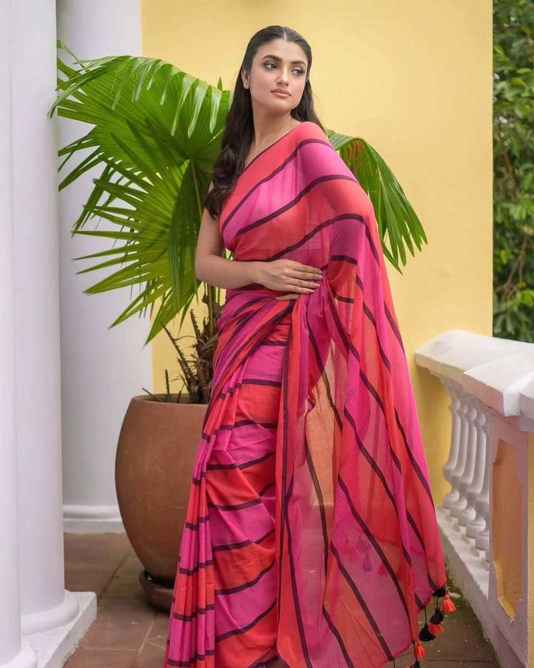 Colour Palette Mul Cotton Saree